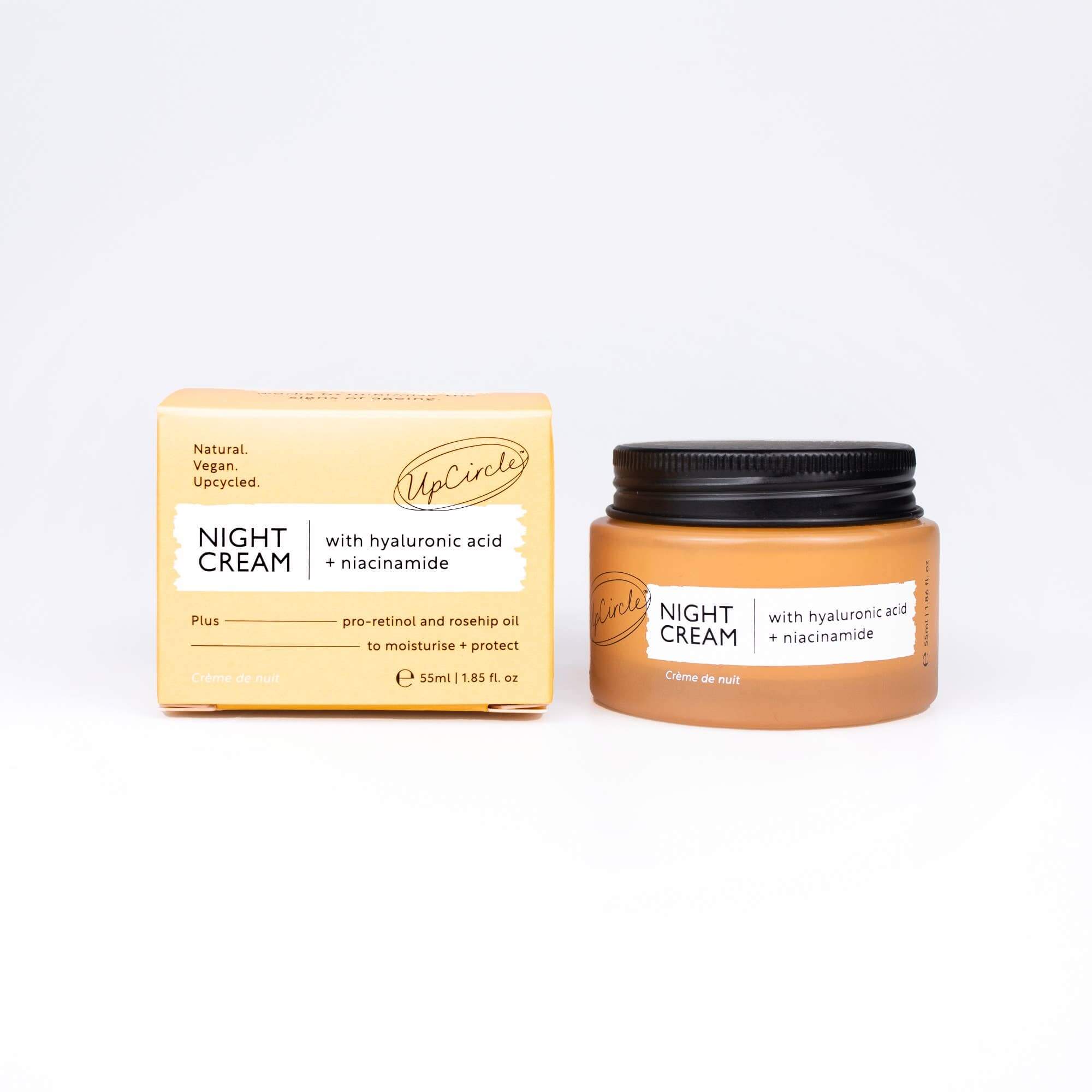 Nachtcreme mit Hyaluronsäure + Niacinamid | ELARIA Botanicals