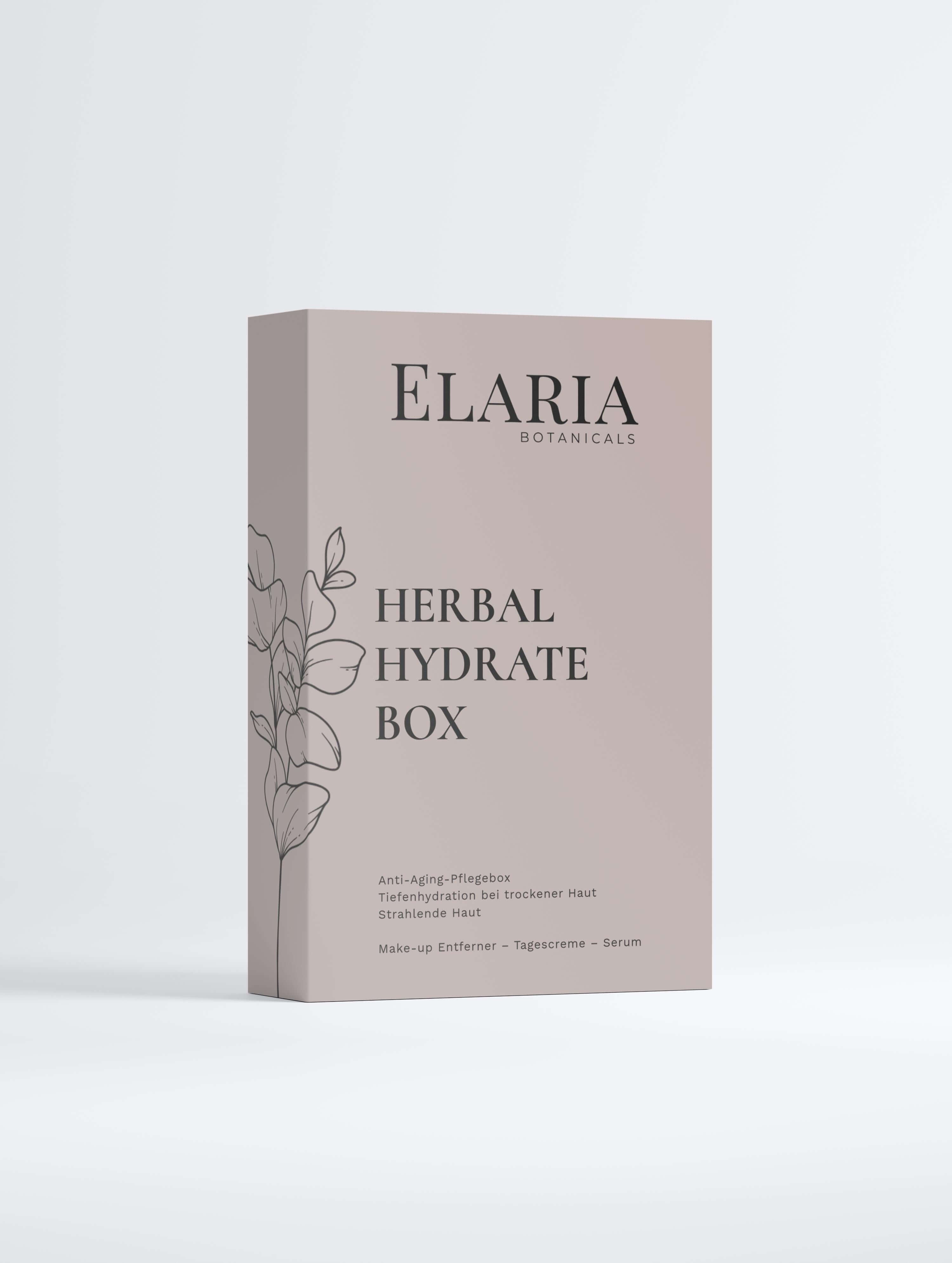 HERBAL HYDRATE BOX | Gesichtspflegeset für reife Haut | ELARIA