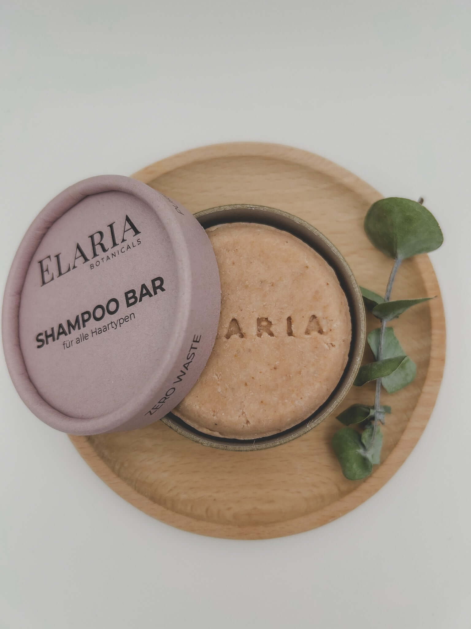 Feste Shampoo Bar für alle Haartypen - Süßorange & Ylang Ylang | ELARIA Botanicals