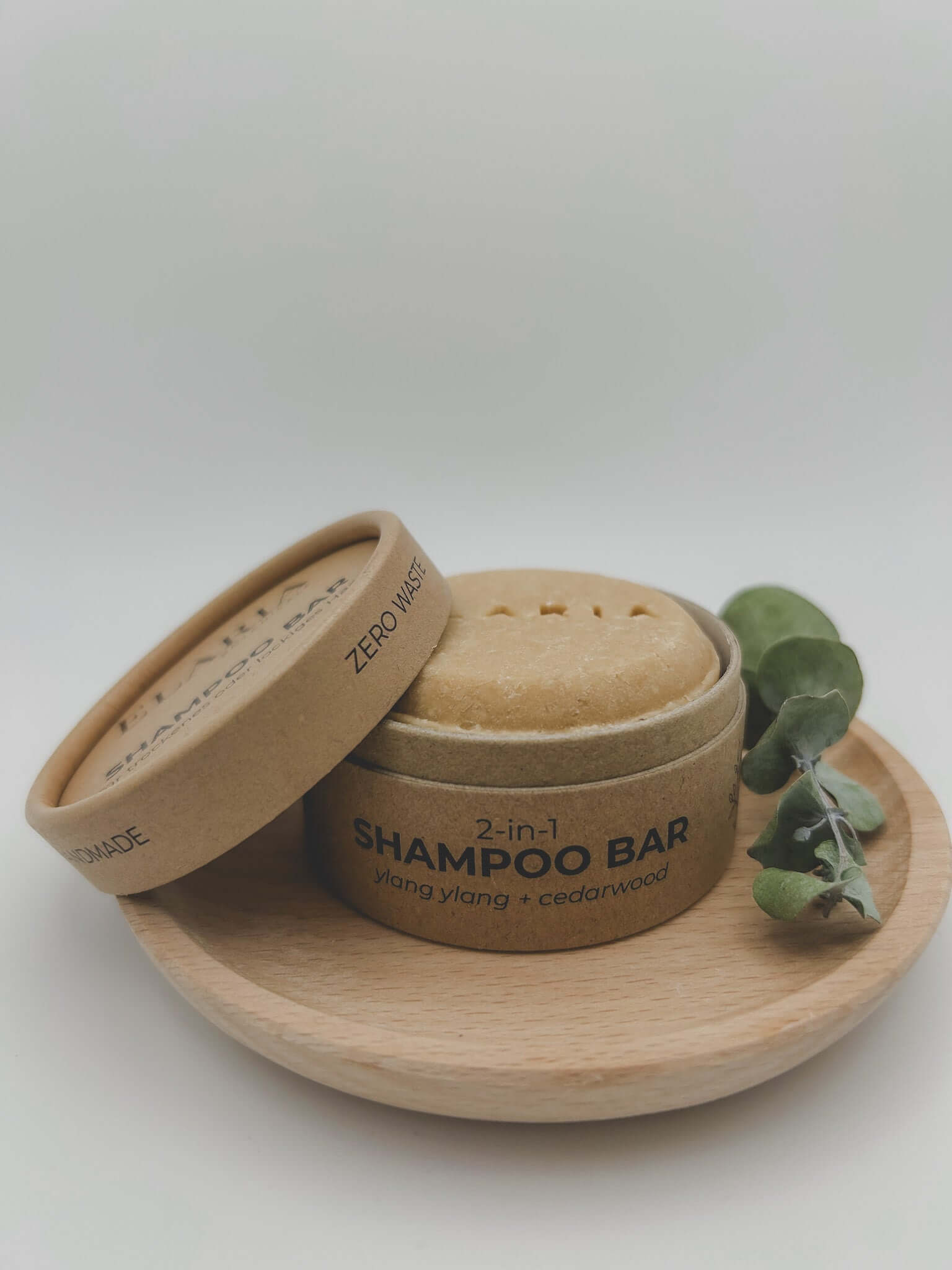 Feste Shampoo Bar für trockenes & lockiges Haar - Kakaobutter & Zedernholz | ELARIA Botanicals