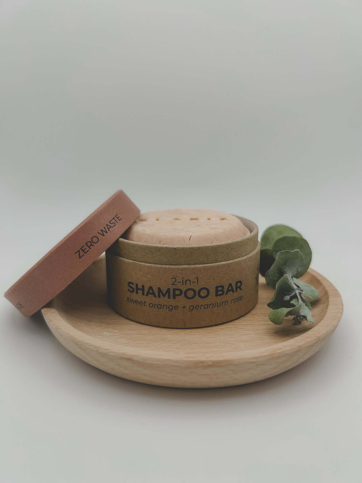 Feste Shampoo Bar für schnell fettendes Haar - Süßorange & Rose | ELARIA Botanicals