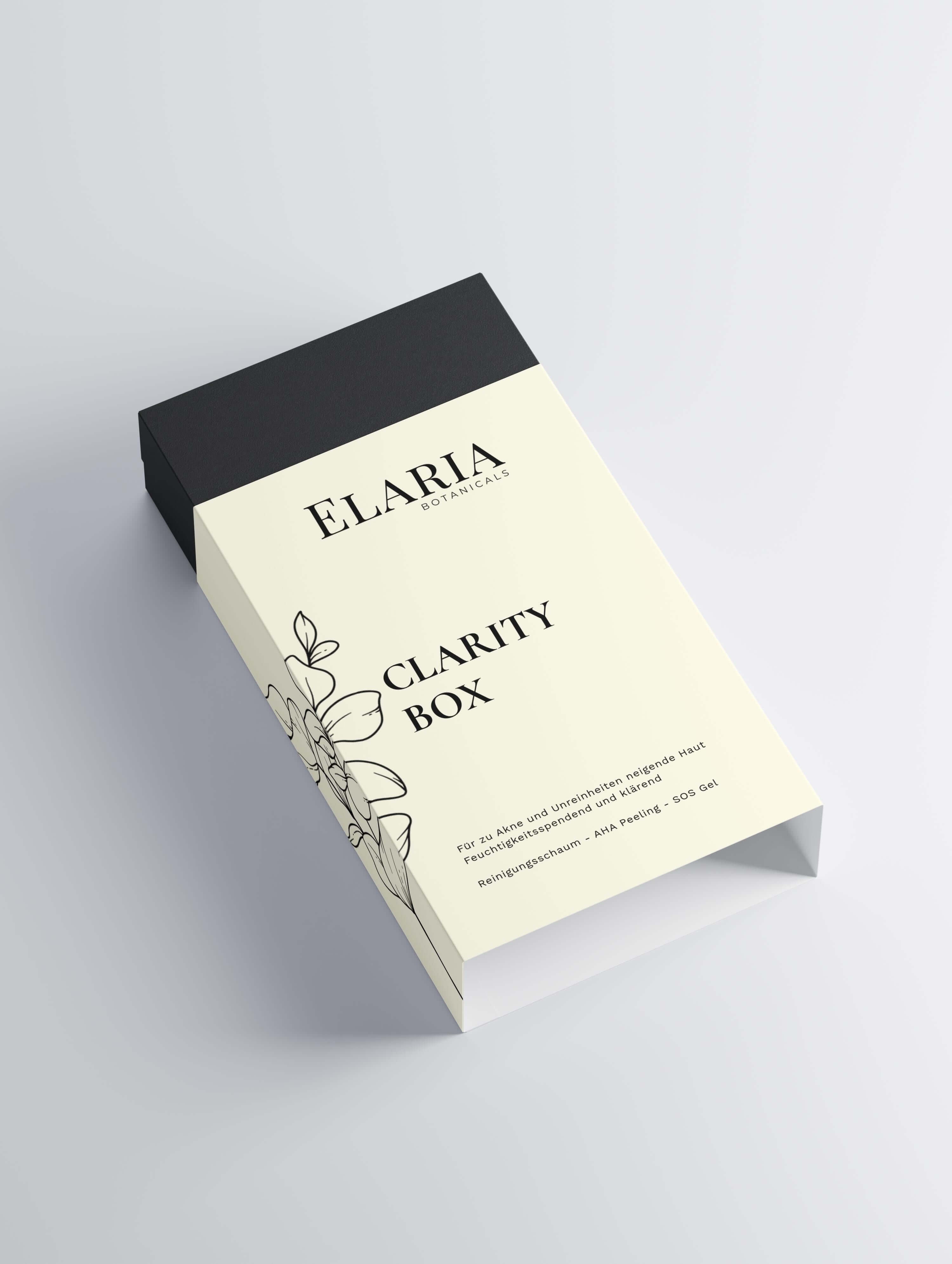 CLARITY BOX | Gesichtspflegeset für unreine Haut | ELARIA