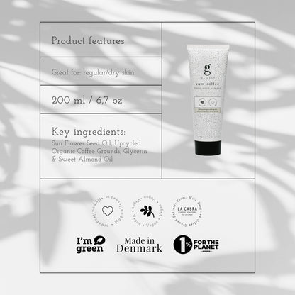 Handpeeling mit Rohkaffee | ELARIA Botanicals