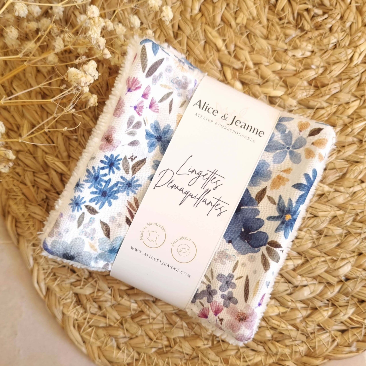 Anaïs x5 waschbare Abschminktücher | ELARIA Botanicals