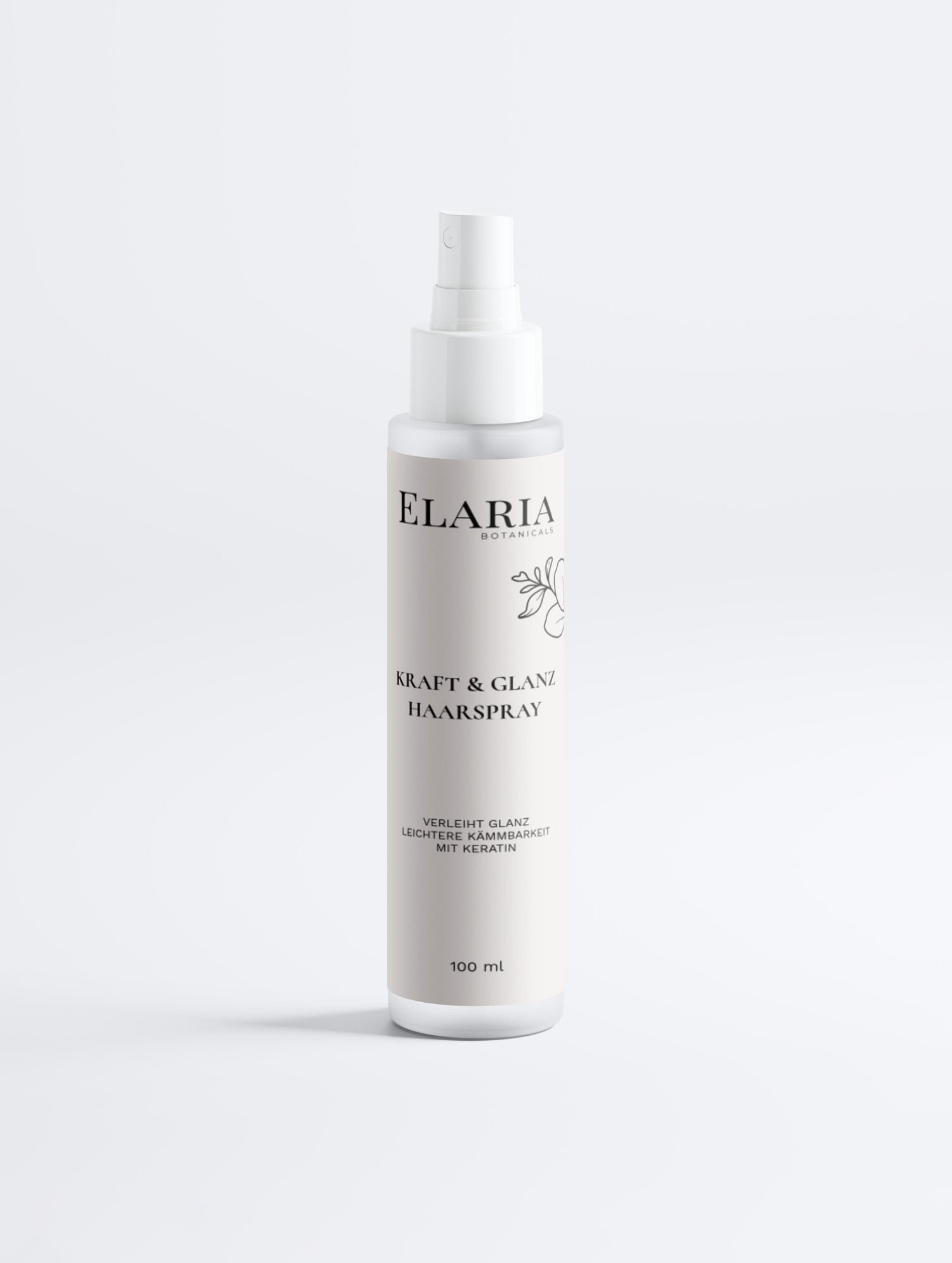 Kraft &amp; Glanz mit Keratin | Leave-In Haarspray | ELARIA