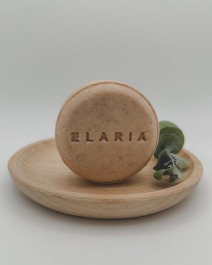 Feste Shampoo Bar für schnell fettendes Haar - Süßorange &amp; Rose | ELARIA Botanicals