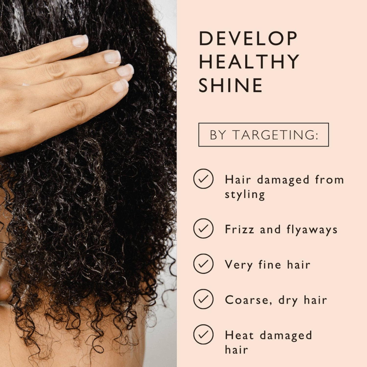 Haarserum mit Hitzeschutz und Reiswasser