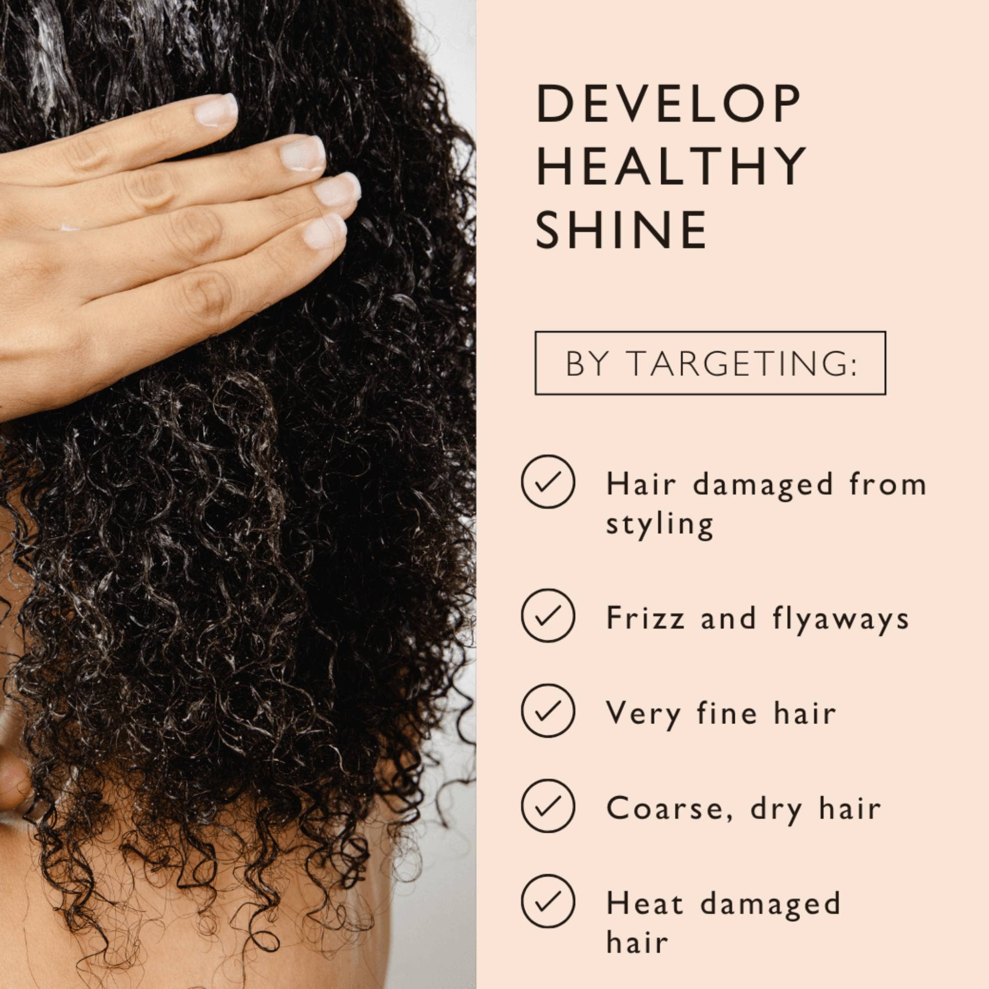 Haarserum mit Hitzeschutz und Reiswasser