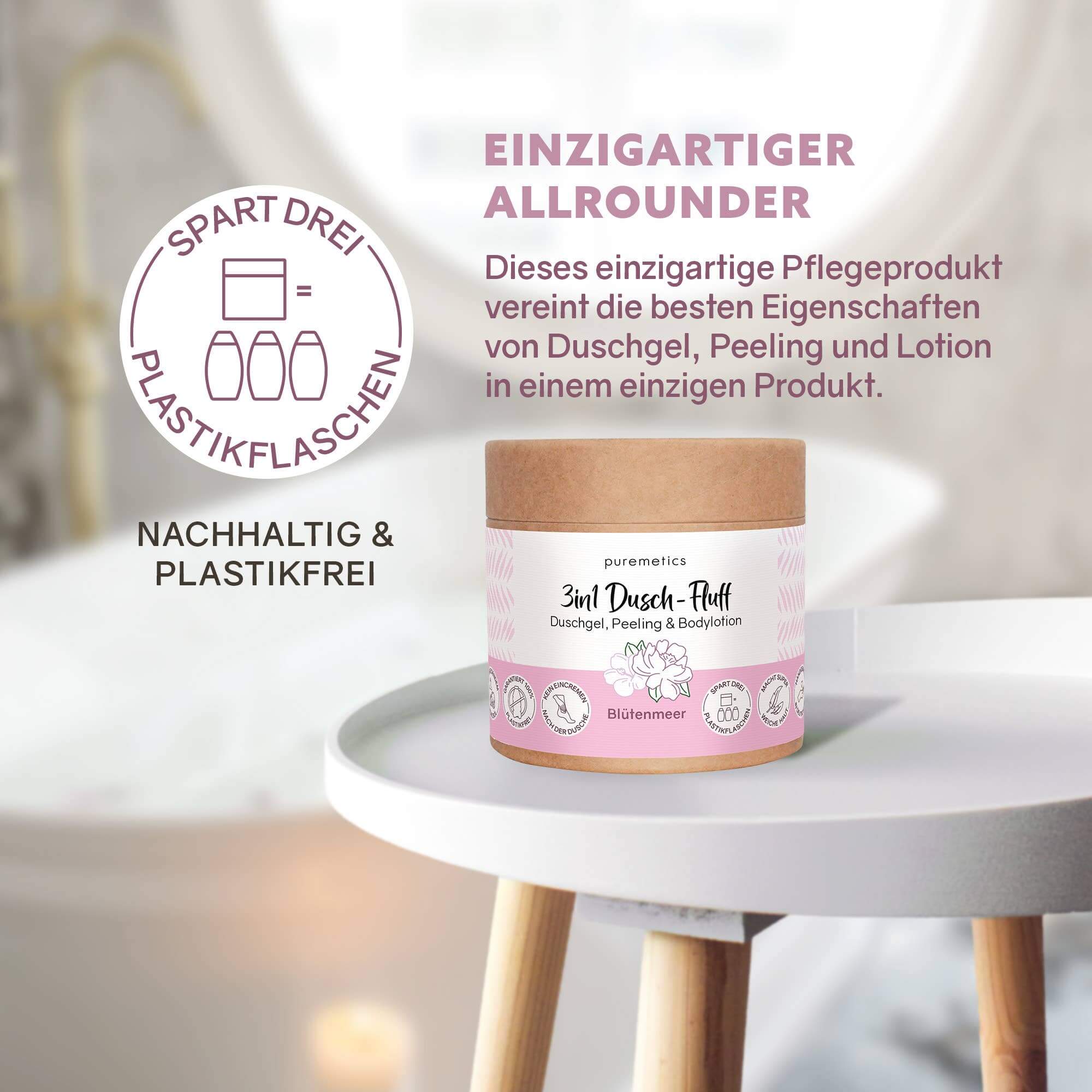 3in1 Dusch-Fluff &
