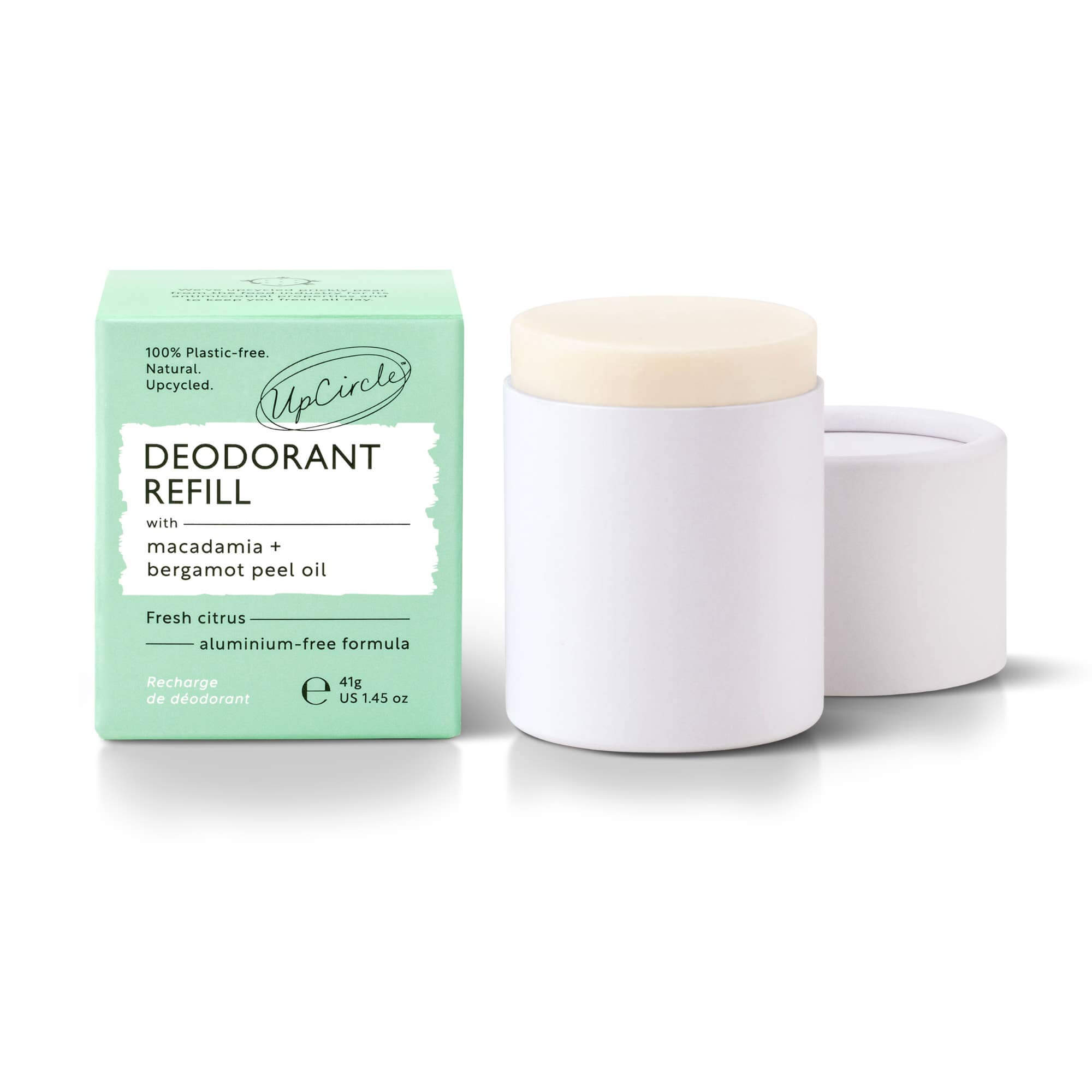 Deo-Nachfüllpackung mit Macadamia+Bergamotte (ohne Etui) | ELARIA Botanicals